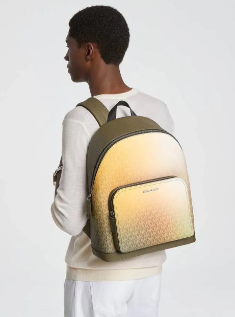 Большой рюкзак Cooper Michael Kors с логотипом 1159854822 (Оливковый One size)