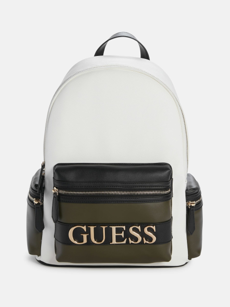 Женский набор GUESS рюкзак и кошелек 1159858736 (Белый/Зеленый One Size)