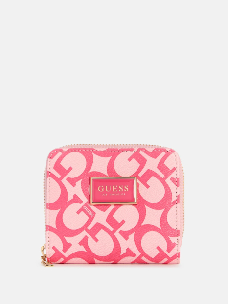 Женский набор GUESS рюкзак и кошелек 1159858948 (Белый/Розовый One Size)