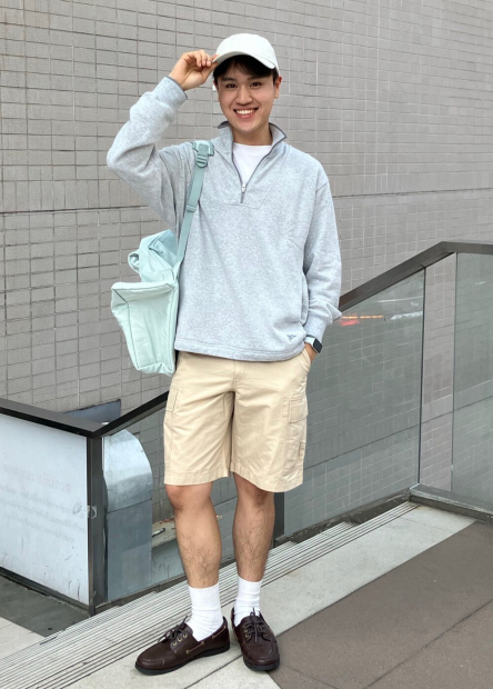 Большой тканевый рюкзак JW ANDERSON Uniqlo 1159863299 (Зеленый One size)