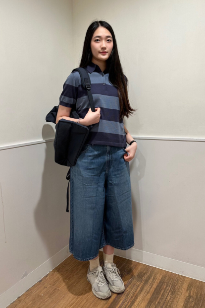 Большой тканевый рюкзак JW ANDERSON Uniqlo 1159863300 (Синий One size)