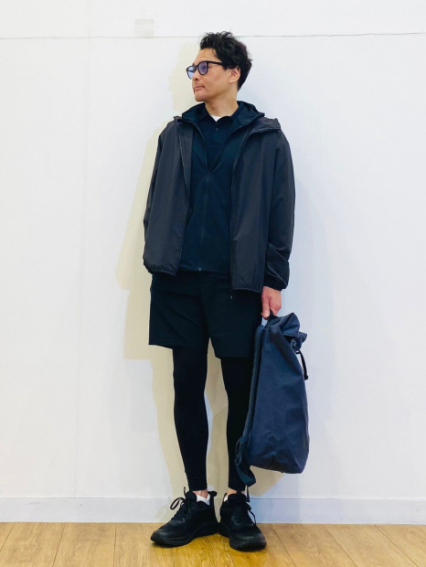 Большой тканевый рюкзак JW ANDERSON Uniqlo 1159863300 (Синий One size)