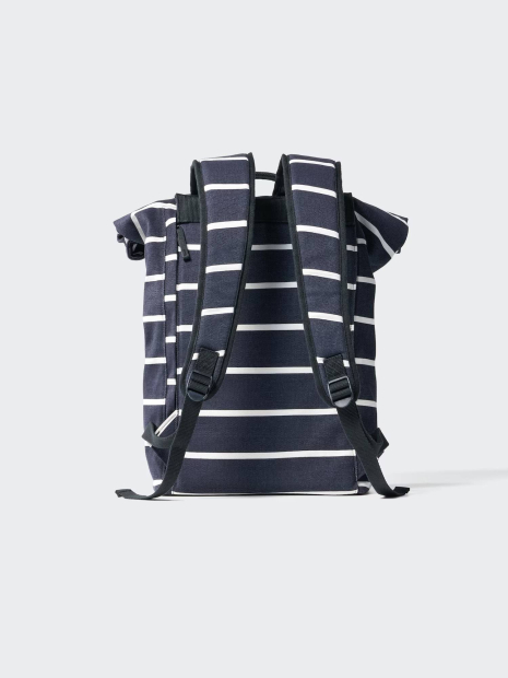 Большой тканевый рюкзак JW ANDERSON Uniqlo в полоску 1159863307 (Синий One size)