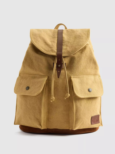 Вместительный рюкзак Levi's 1161379105 (Желтый One Size)