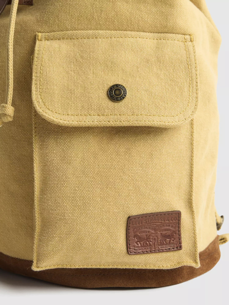 Вместительный рюкзак Levi's 1161379105 (Желтый One Size)