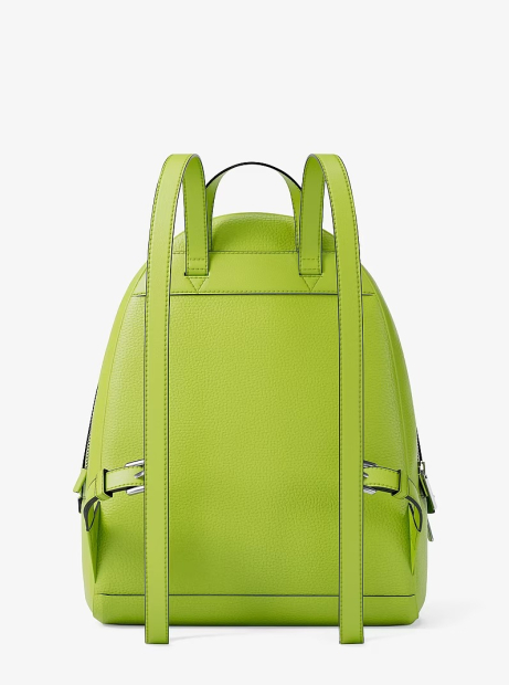 Шкіряний жіночий рюкзак Rhea Michael Kors 1162554429 (Салатовий One size)
