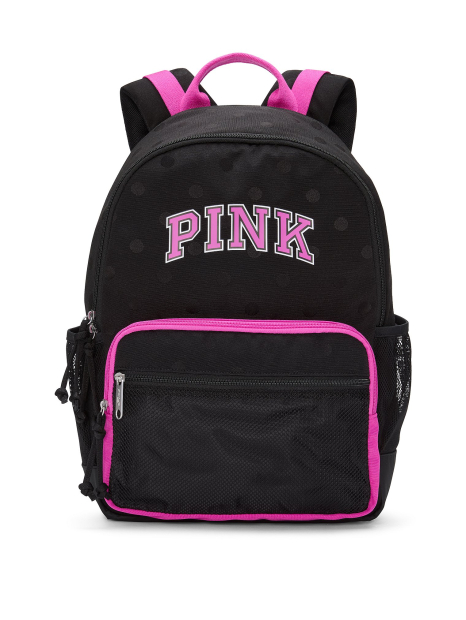 Большой рюкзак Victoria's Secret PINK 1162570860 (Черный One size)