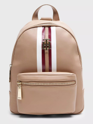 Женский рюкзак Tommy Hilfiger с монограммой 1159838432 (Бежевый One Size)
