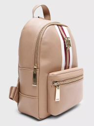 Женский рюкзак Tommy Hilfiger с монограммой 1159838432 (Бежевый One Size)