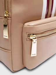 Женский рюкзак Tommy Hilfiger с монограммой 1159838432 (Бежевый One Size)