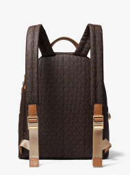 Стильний жіночий рюкзак Michael Kors з принтом 1159840839 (Коричневий One size)