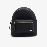 Женский рюкзак Lacoste Daily из экокожи 1159843234 (Черный One Size)