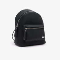 Женский рюкзак Lacoste Daily из экокожи 1159843234 (Черный One Size)