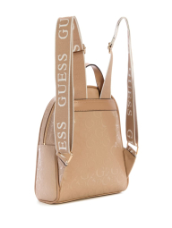 Женский рюкзак GUESS с принтом 1159843904 (Бежевый One Size)