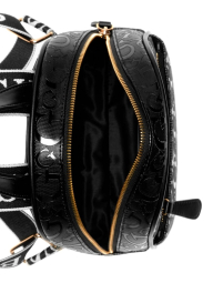 Женский рюкзак GUESS с принтом 1159843907 (Черный One Size)