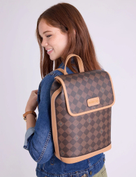 Жіночий рюкзак US Polo Assn з логотипом 1159844993 (Коричневий One Size)