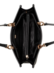 Элегантный женский набор GUESS сумка и кошелёк 1159845099 (Черный One Size)
