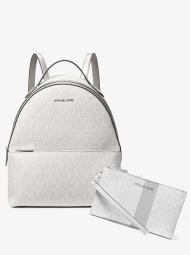 Жіночий набір Michael Kors рюкзак та гаманець 1159845109 (Білий One Size)