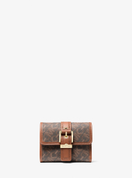 Компактний жіночий набір Michael Kors рюкзак та гаманець 1159845114 (Коричневий One Size)