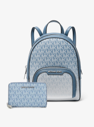 Жіночий набір Michael Kors рюкзак та гаманець 1159845118 (Блакитний One Size)