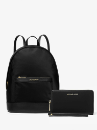 Жіночий набір Michael Kors рюкзак та гаманець 1159845159 (Чорний One Size)