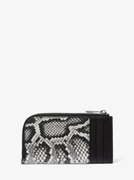 Шкіряний жіночий набір Michael Kors рюкзак та картхолдер 1159845503 (Чорний One Size)