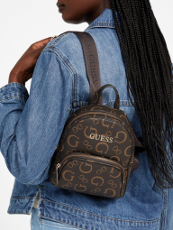 Жіночий рюкзак Eldoria GUESS з логотипом 1159845510 (Коричневий One Size)