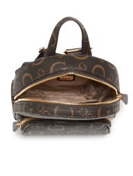 Женский рюкзак Eldoria GUESS с логотипом 1159845510 (Коричневый One Size)