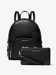 Стильный женский набор Jaycee Michael Kors рюкзак и кошелек 1159846011 (Черный One size)