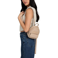 Женский рюкзак Galatia Mini GUESS с логотипом 1159846173 (Бежевый One Size)