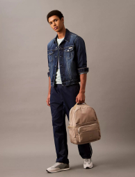 Місткий рюкзак Calvin Klein на блискавці 1159847544 (Бежевий One Size)