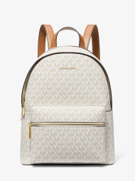 Стильный женский рюкзак Sally Michael Kors с сумкой для планшета 1159847693 (Белый/Коричневый One size)