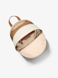 Стильный женский рюкзак Sally Michael Kors с сумкой для планшета 1159847693 (Белый/Коричневый One size)