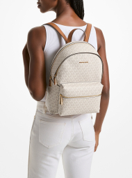 Стильный женский рюкзак Sally Michael Kors с сумкой для планшета 1159847693 (Белый/Коричневый One size)