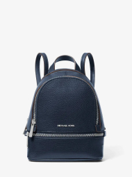 Маленький женский рюкзак Michael Kors из натуральной кожи 1159847895 (Синий One size)