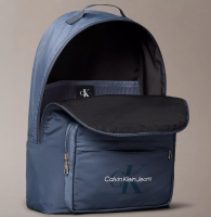Большой рюкзак Calvin Klein на молнии с логотипом 1159850242 (Синий One Size)
