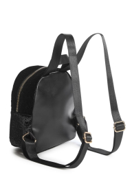 Велюровый мини рюкзак Alex GUESS 1159851573 (Черный One Size)