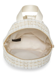 Твидовый мини рюкзак Alex GUESS 1159851575 (Белый One Size)