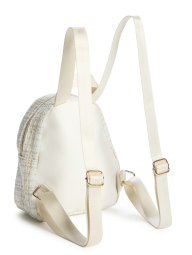 Твидовый мини рюкзак Alex GUESS 1159851575 (Белый One Size)