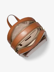 Рюкзак Michael Kors с принтом 1159854645 (Бежевый/Коричневый One size)