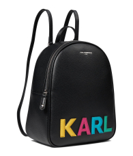 Женский рюкзак Karl Lagerfeld Paris с логотипом 1159855451 (Черный One size)