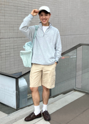 Большой тканевый рюкзак JW ANDERSON Uniqlo 1159863299 (Зеленый One size)