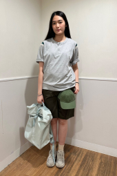 Большой тканевый рюкзак JW ANDERSON Uniqlo 1159863299 (Зеленый One size)