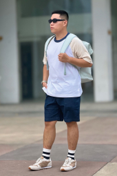 Большой тканевый рюкзак JW ANDERSON Uniqlo 1159863299 (Зеленый One size)