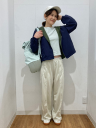 Большой тканевый рюкзак JW ANDERSON Uniqlo 1159863299 (Зеленый One size)