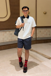 Большой тканевый рюкзак JW ANDERSON Uniqlo 1159863300 (Синий One size)