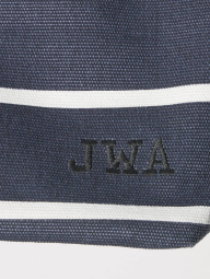Большой тканевый рюкзак JW ANDERSON Uniqlo в полоску 1159863307 (Синий One size)