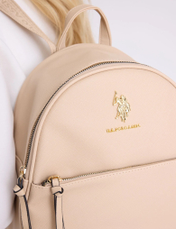 Рюкзак U.S. Polo Assn с логотипом 1162815693 (Бежевый One Size)