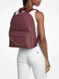 Жіночий рюкзак Slater Michael Kors з принтом 1162970025 (Червоний One size)