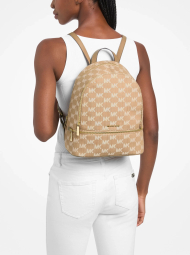 Жіночий рюкзак Rhea Michael Kors з принтом 1163065007 (Бежевий One size)